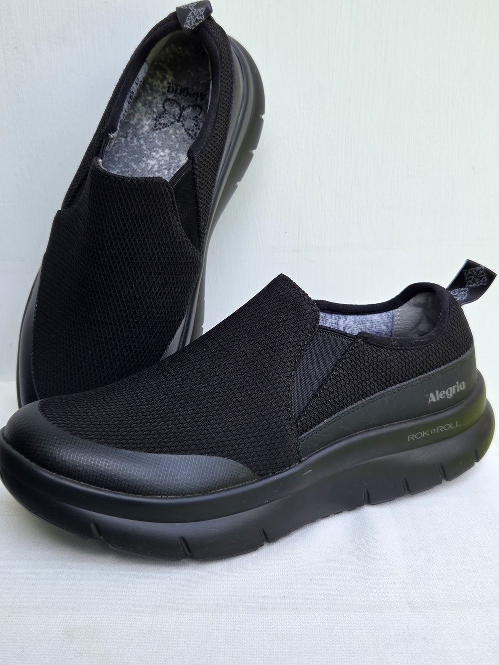 Alegria Shift Lead Black Mesh Shoe Size-US 7/7.5 (EU37)